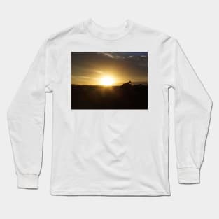 African Wildlife Photography 4 Giraffes Long Sleeve T-Shirt